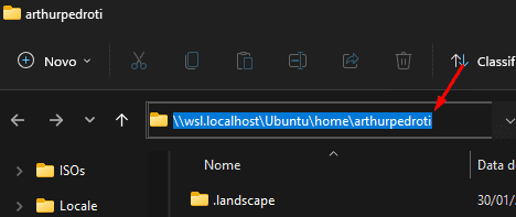 Caminho explorer Windows